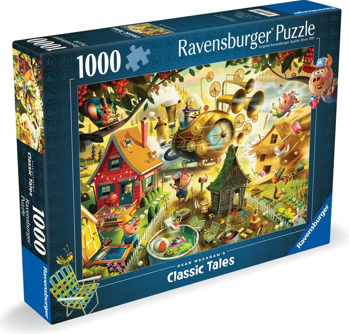Immagine prodotto Ravensburger Puzzle Guarda Fuori i Porcellini 1000p (12001004) (1000 pezzi)