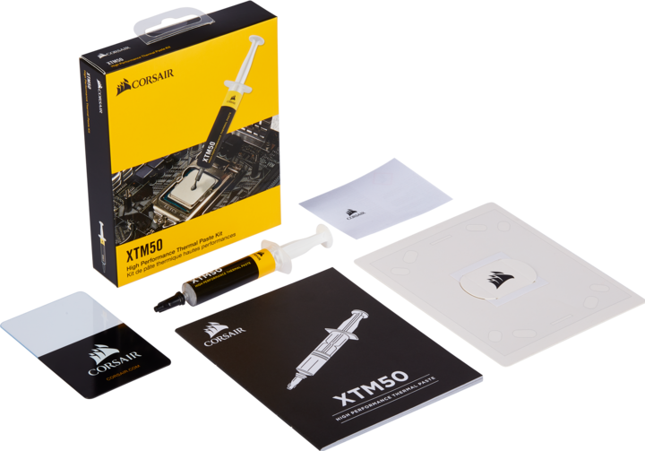 Produktbild Corsair XTM50 Wärmeleitpasten-Kit (5 W/m K, 5 g)