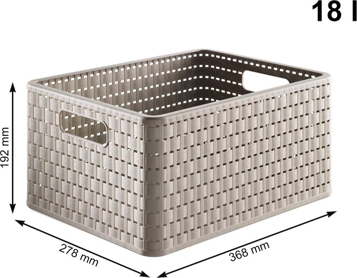 Actual product image Rotho Country (32.5 x 37.5 x 71 cm)