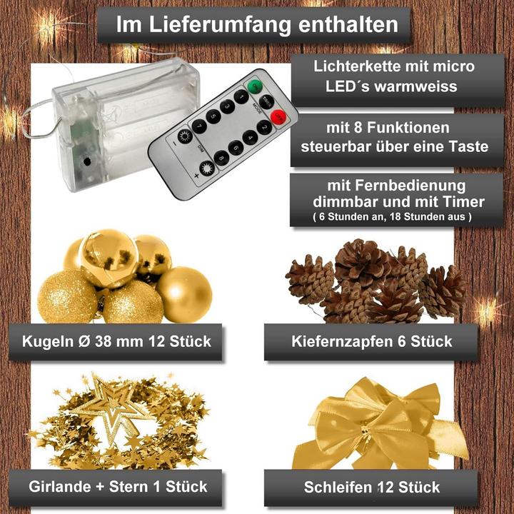Produktbild Baunsal Kunst-Weihnachtsbaum (75 cm)