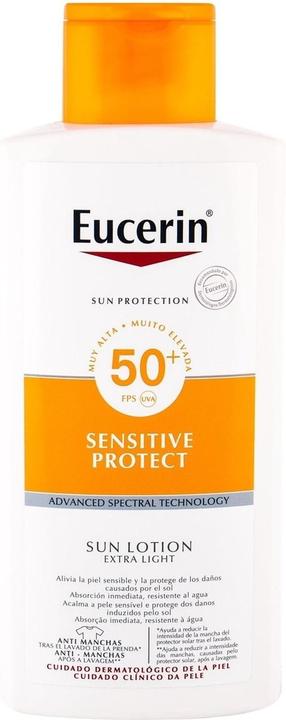 Actual product image Eucerin Sun Sensitive (Sun lotion, SPF 50+, 400 ml)