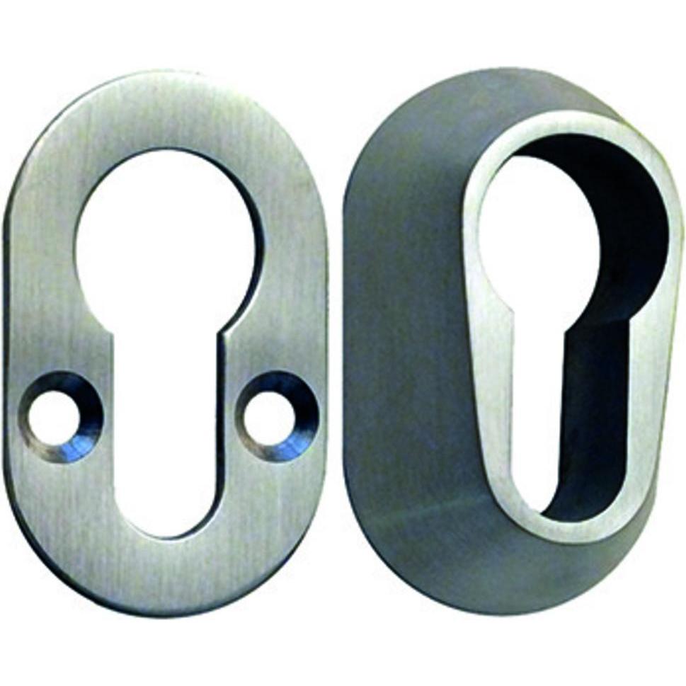 Nickal, Möbelausstattung, Zylinderschutzrosetten 4043S (2 Stk.)