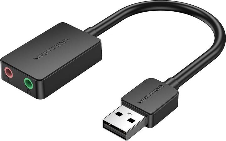 Actual product image Vention External sound card USB 2.0 CDYB0 2-port 0.15m (USB)