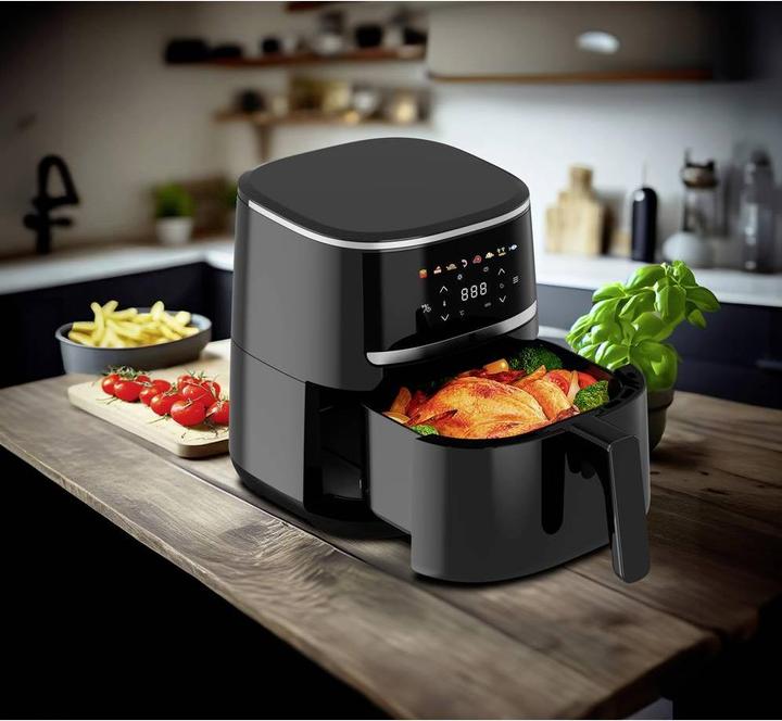 Productafbeelding Aeco COMPACT heteluchtfriteuse 1500 W Timerfunctie, antiaanbaklaag Zwak