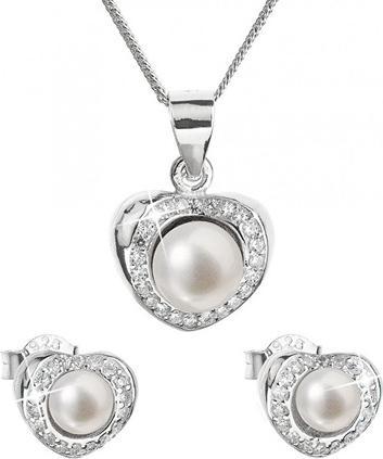 Image du produit Evolution Group Luxury Silver Set with Genuine Pearls Pavon 29025.1
