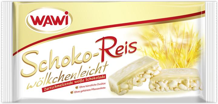 Produktbild Wawi Schoko-Reis weiss (204 g)
