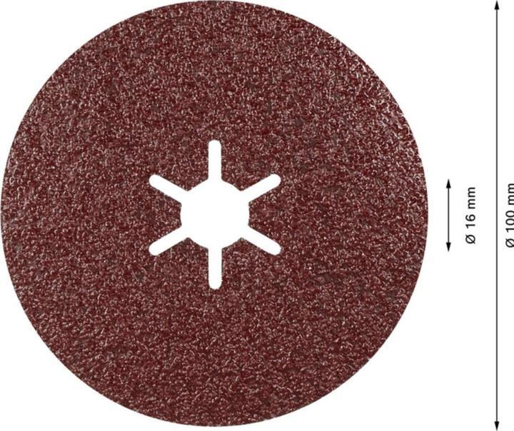 Immagine prodotto Bosch Professional Foglio abrasivo in fibra EXP R781 (60)