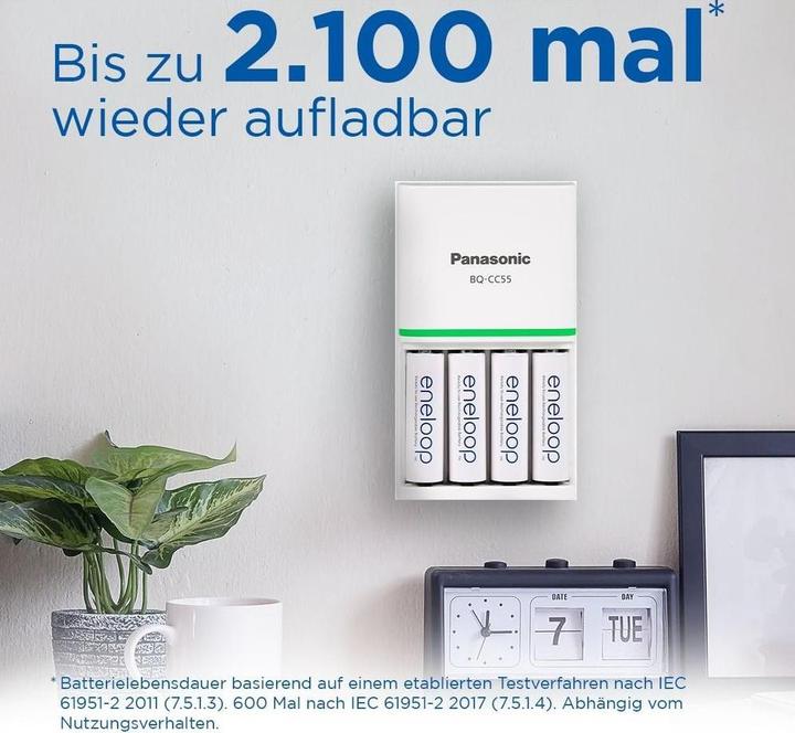 Produktbild Panasonic eneloop (8 Stk., AA / LR6 / LR06 / Mignon / R6 / R14505, 2000 mAh)