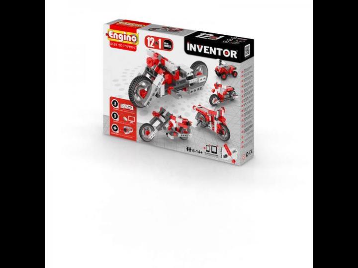 Actual product image Engino Inventor 12 Models Motorbikes