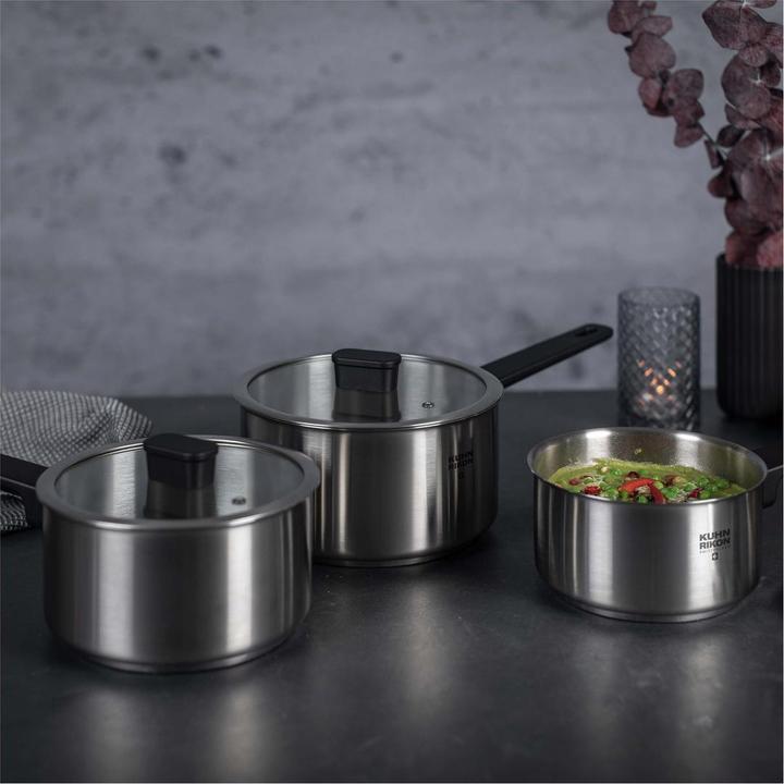 Immagine prodotto Kuhn Rikon Casseruola Locarno 2.0 L (18 cm, Casseruola con manico, Acciaio inossidabile)