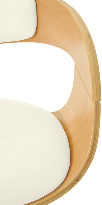 Actual product image CLP Kingston bar stool, natural/white