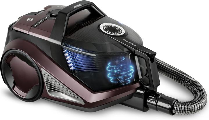 Actual product image Fakir FİLTERPRO TOZ TORBASIZ ELEKTRİKLİ SÜPÜRGE (BORDO) Vacuum Cleaner Cylinder Vacuum Dry Bagless