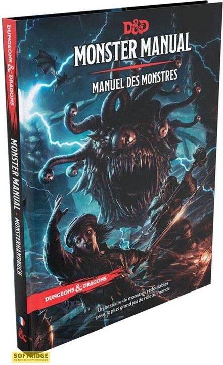 Actual product image Wizards of the Coast Dungeons & Dragons - Monster Manual - French (French)