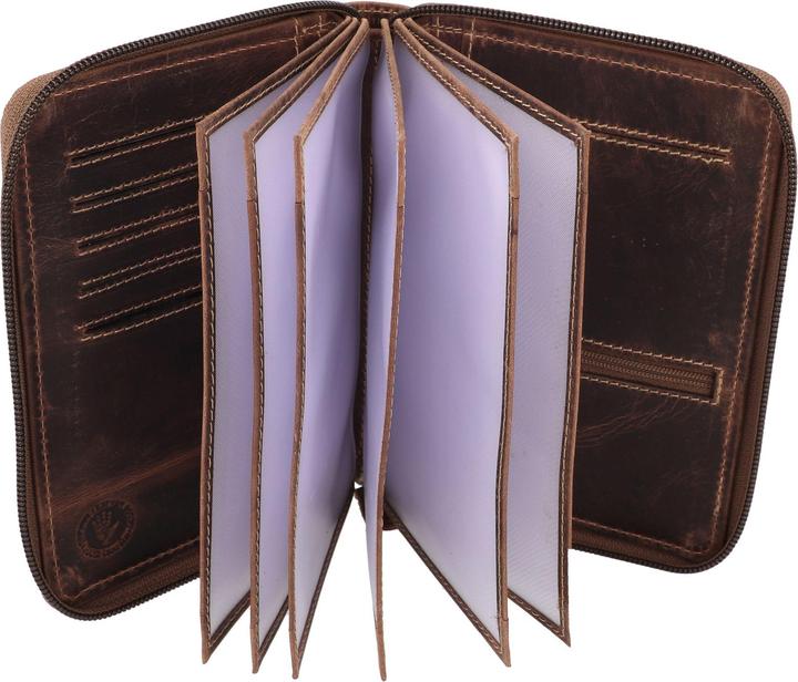 Actual product image Greenburry Vintage Ausweisetui Leder 16 cm