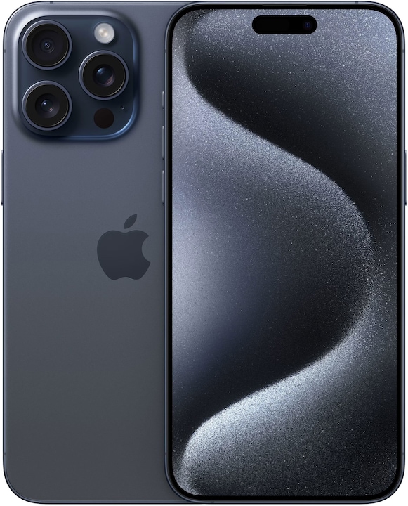 Apple iPhone 15 Pro Max (1000 GB, Blue Titanium, 6.70", SIM + eSIM, 48 Mpx, 5G)