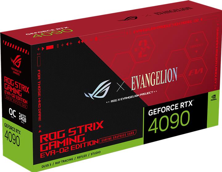 Actual product image ASUS ROG Strix GeForce RTX 4090 OC EVA-02 Edition (24 GB)