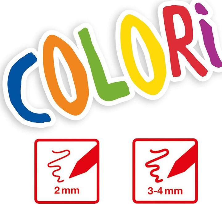 Image du produit EberhardFaber Stylos à pointe en fibre double, boîte en carton de 10 pièces (10x)