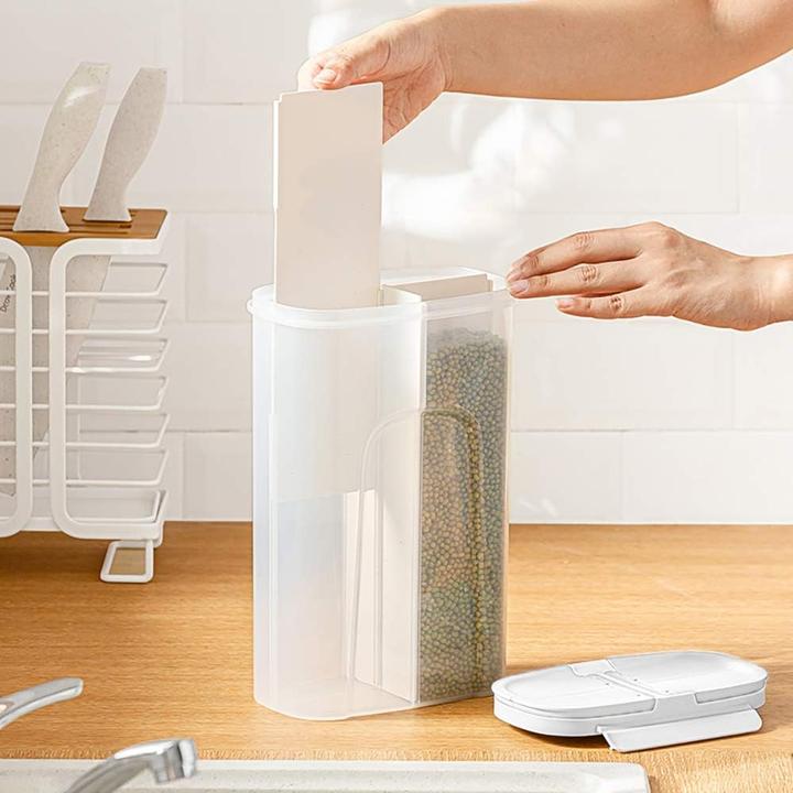 Produktbild Poeland Vorratsdose mit integrierter Trennwand (3.20 l)