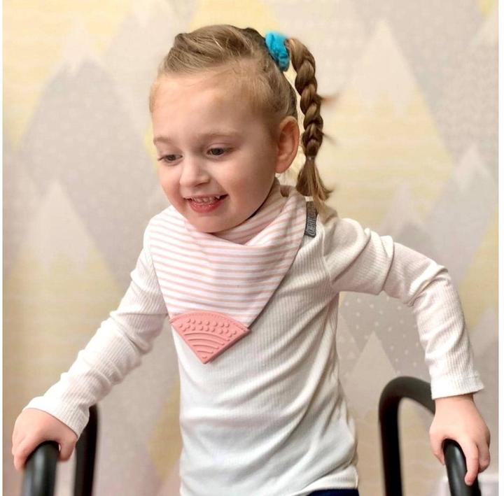 Produktbild Cheeky Chompers Large Neckerchew Botanical Bloom (2 Monate)