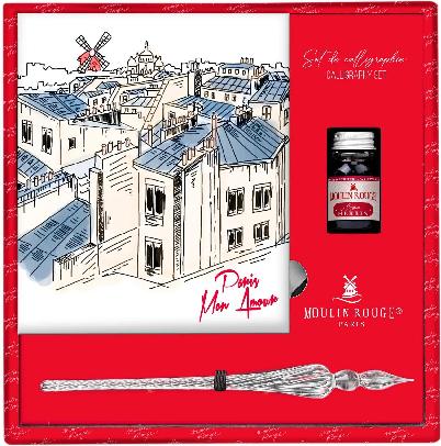 Actual product image Clairefontaine Moulin Rouge Kalligrafieset (72 x)