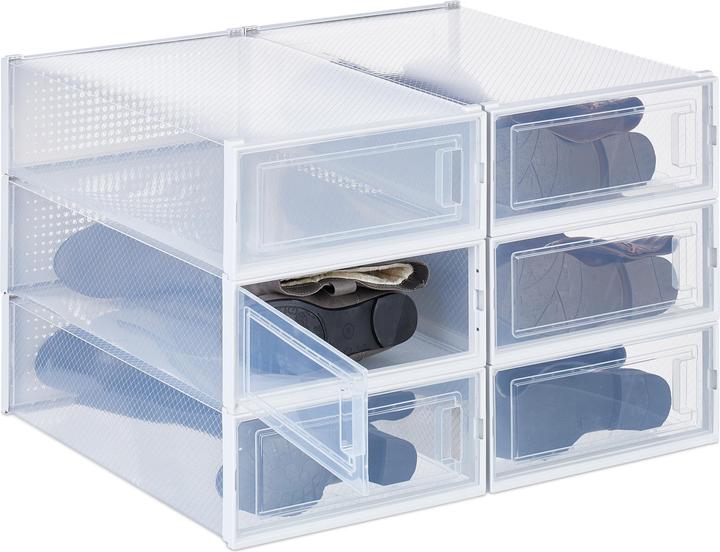 Productafbeelding Relaxdays schoenendozen (31.50 x 52 x 13.50 cm)