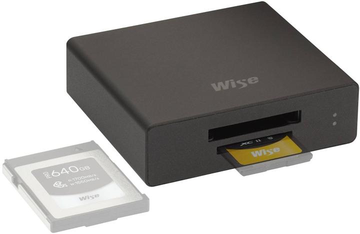 Produktbild Wise CFexpress Type B SD UDS-II Card Reader WI-WA-CXS08 (USB)