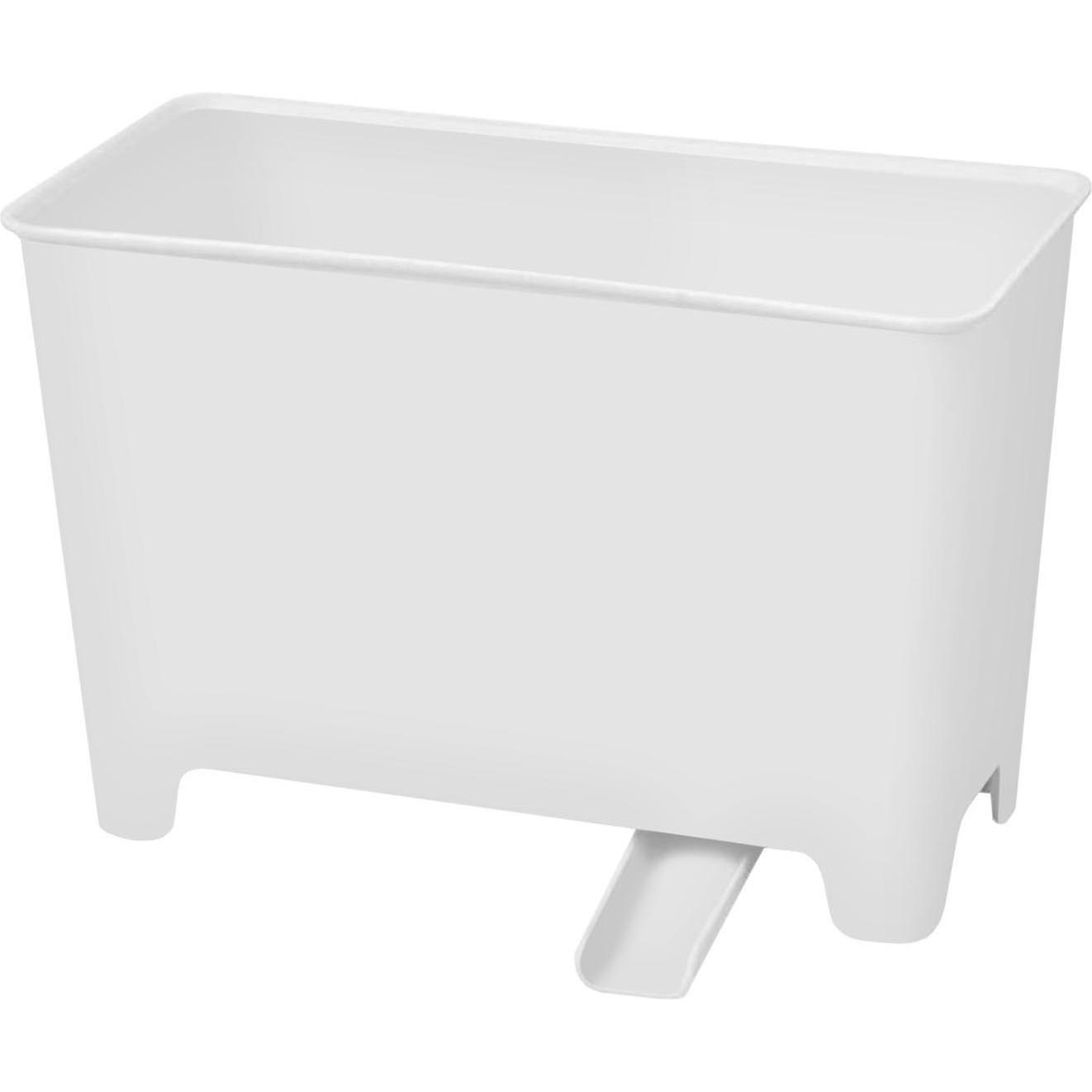JTI Spülkasten für Waschbecken, Abtropfgestell, Weiss
