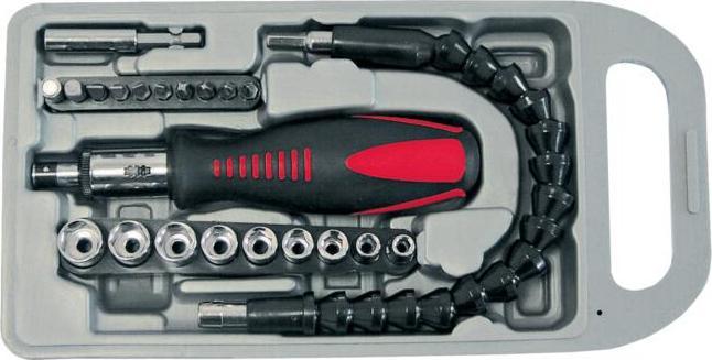 Immagine prodotto Proline Pro-Line Set di cacciaviti universali con cricchetto CrV 23 pezzi - 10008