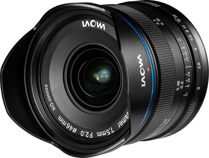 Actual product image Venus Optic Laowa 7.5mm F/2 MFT standard version (Micro Four Thirds, Micro Four Thirds)