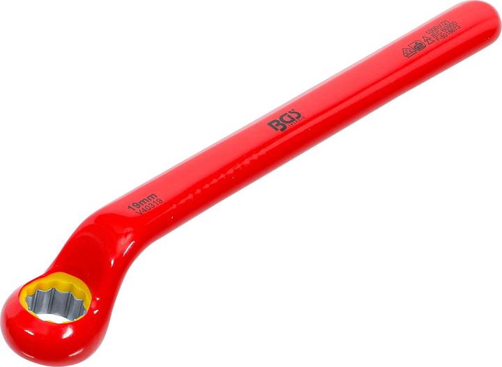 Actual product image BGS VDE Single End Ring Spanner deep offset end 19 mm (19 mm)