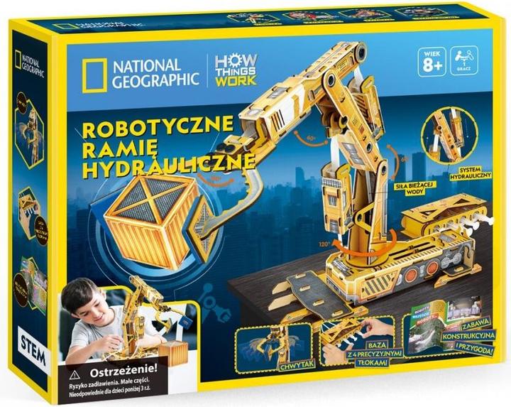 Produktbild Cubicfun 3D Puzzle Robotic Hydraulic Arm National Geographic DS1092H Cubic Fun (4 Teile)