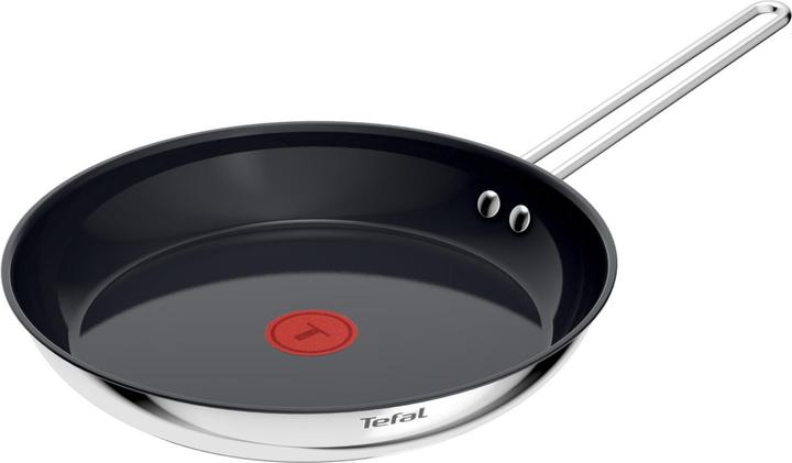 Actual product image Tefal Nordica Ceramic Koekenpan - Ã˜28 CM - Keramisch - PFAS-vrij - Inductie (H8710655) (28 cm, Stainless steel)