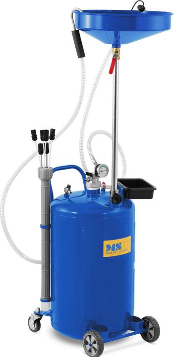 Produktbild MSW Ölablassgerät 70 L Ölauffanggerät Ölauffangwagen Ölauffangbehälter Rollen