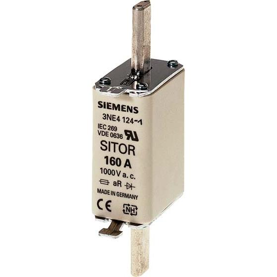 3x Siemens, Sicherung, SITOR Sicherung 3NE4 32A 1000V Grösse 0 (NH-DIN Sicherung, 32 A)