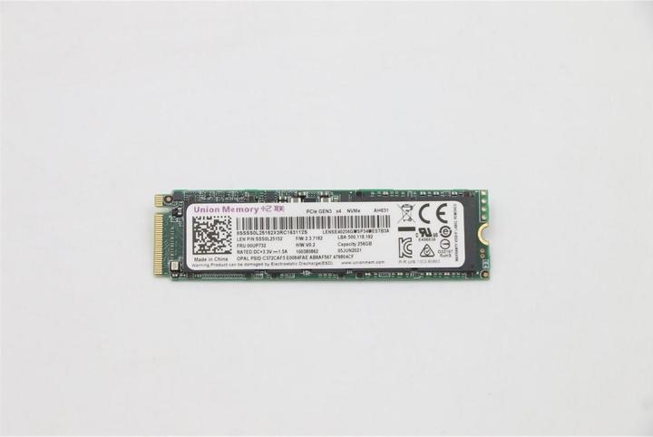 Lenovo 256G PCIe 3x4 (256 GB, M.2 2280)