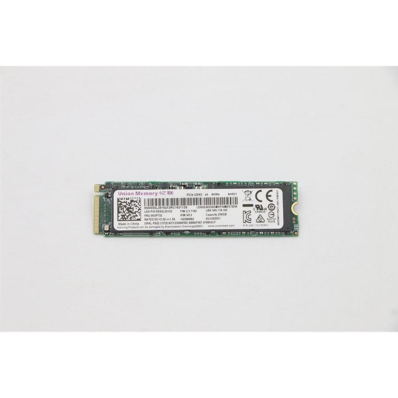 Lenovo 256G PCIe 3x4 (256 GB, M.2 2280), SSD