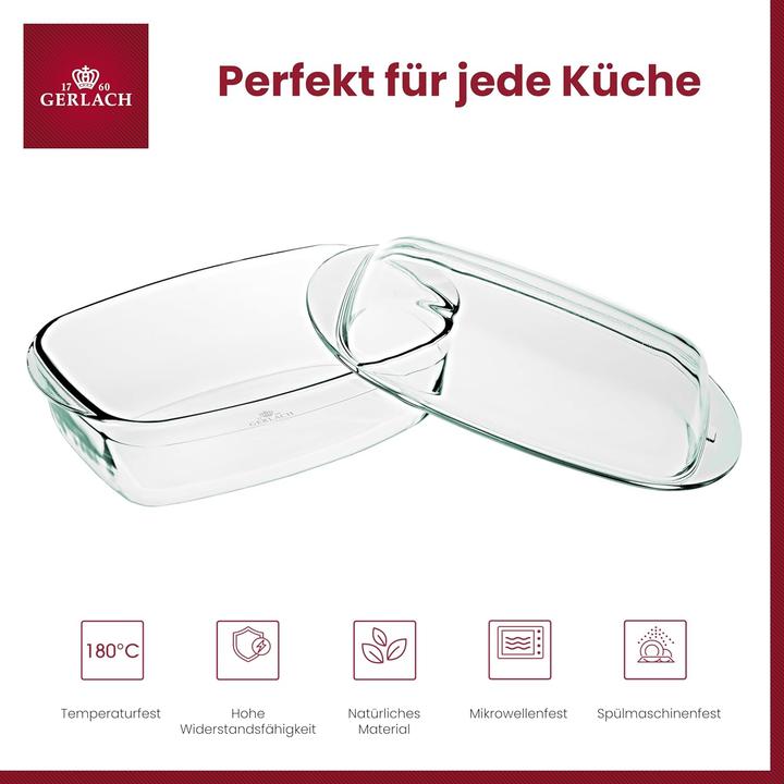 Produktbild Gerlach Auflaufform mit Deckel