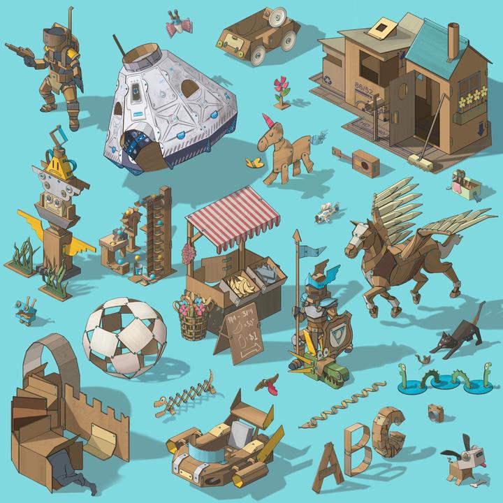 Actual product image Makedo Discover