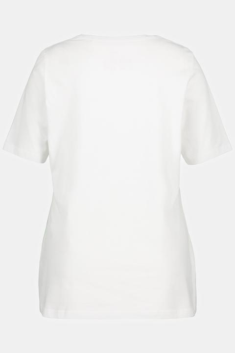 Produktbild Ulla Popken T-Shirts, 2er-Pack, V-Ausschnitt, Halbarm (42, 44)
