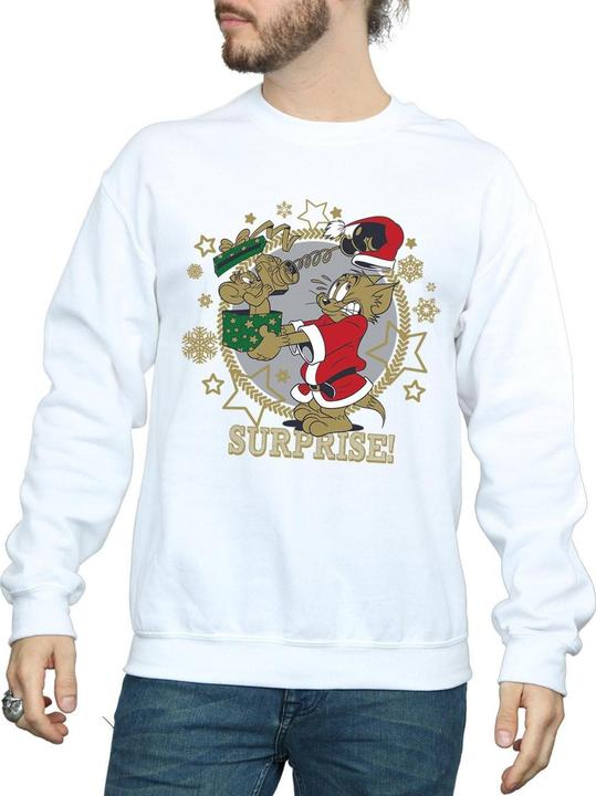Produktbild Tom & Jerry Christmas Surprise Sweatshirt (L)