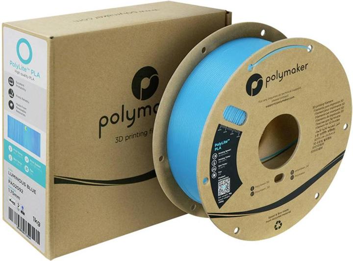 Produktbild Polymaker PolyLite PLA Luminous (PLA, 1.75 mm, 1000 g)