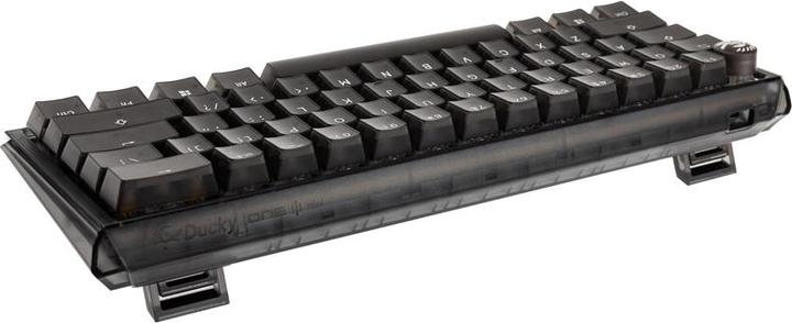Produktbild Ducky One 3 Aura Black Mini Gaming Tastatur, RGB LED - MX-Speed-Silver (US) (Eng. Int., Kabelgebunden)