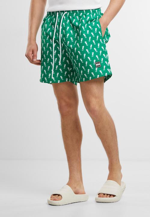 Produktbild Urban Classics Pattern Swim Shorts - 4984 (4XL)