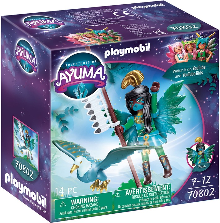 Produktbild Playmobil Knight Fairy mit Seelentier (70802, Playmobil Ayuma)