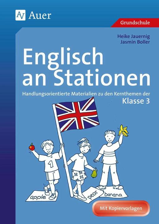 Produktbild Englisch an Stationen 3 (Deutsch, Heike Jauernig, Jasmin Boller, 2011)