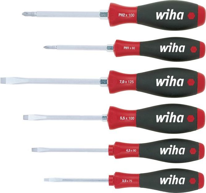 Actual product image Wiha Screwdriver set (Phillipps cross recess (PH), Slotted screws)