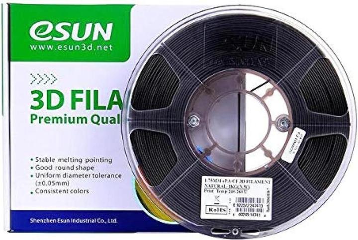 Immagine prodotto eSUN Filamento di carbonio di nylon naturale da 1 kg (3D) (Nylon, 1.75 mm, 1000 g)