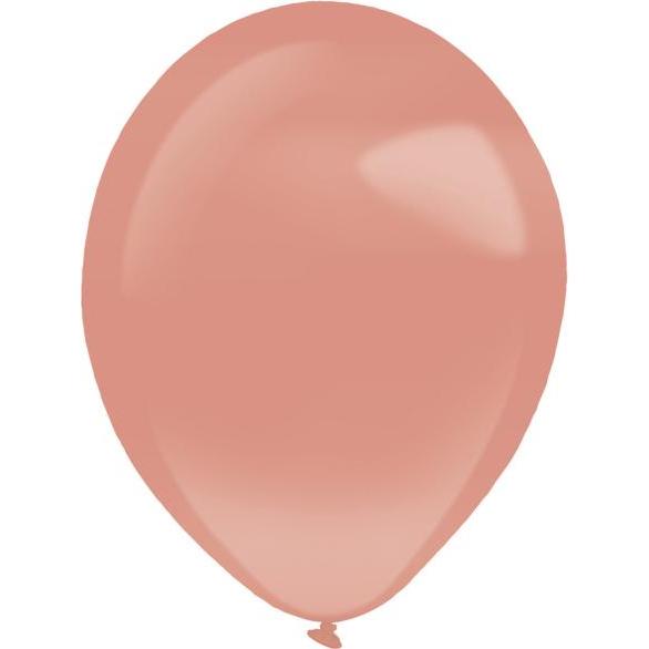 Everts 50 Latexballons Decorator Pearl roségold 27,5 cm /