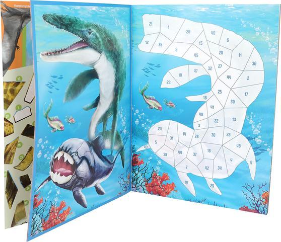 Produktbild Magni DEPESCHE DINO World Stickerbuch Number Sticker