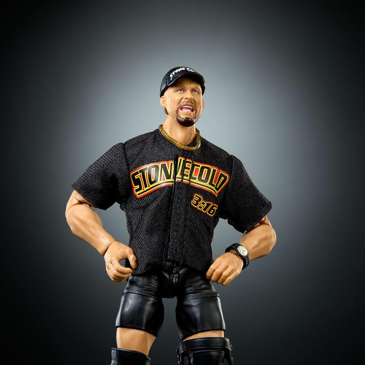 Produktbild Mattel WWE Elite Collection Stone Cold“ Steve Austin Aktionsfigur